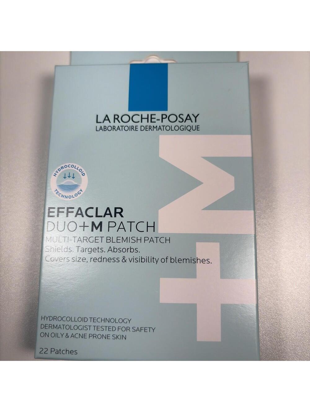 New La Roche-Posay Effaclar Duo+M Multi-Purpose Patches For Blemishes 22 Count
